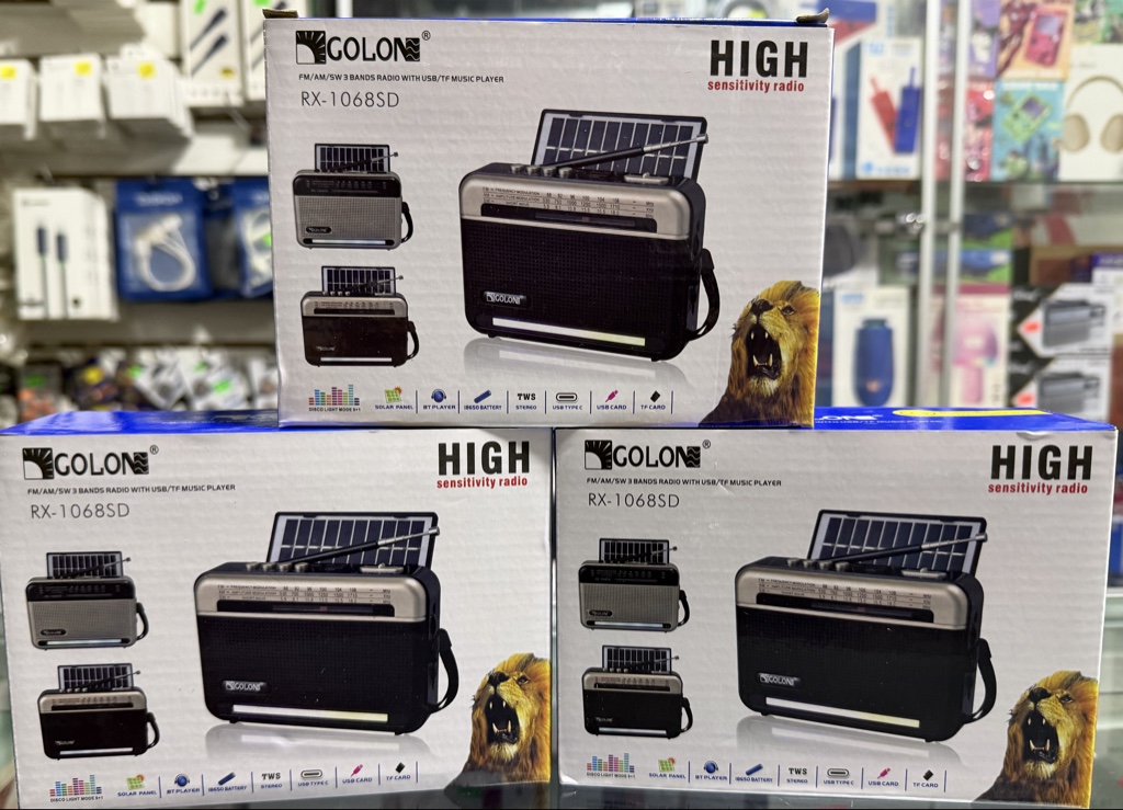Golon RX-1068SD radio negra