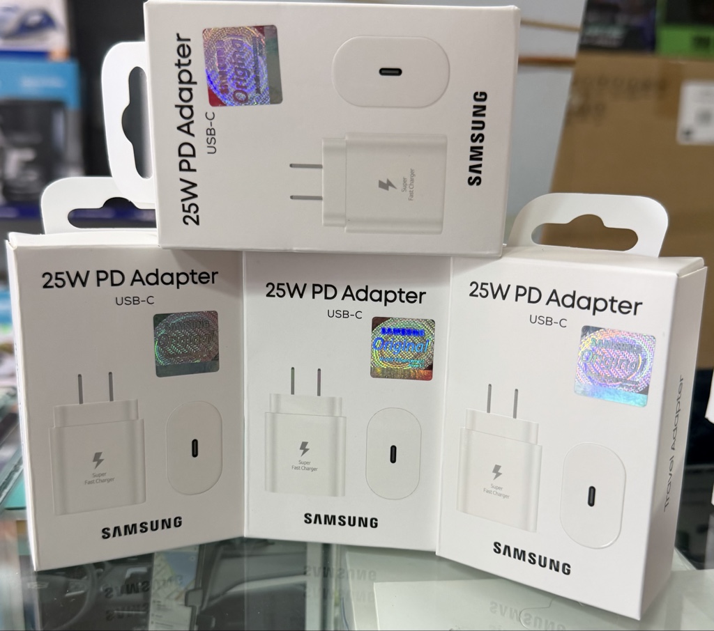 Samsung cargador 25W USB-C blanco