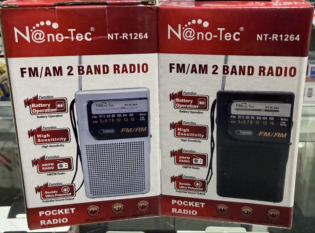 N@no-Tec radio portatil