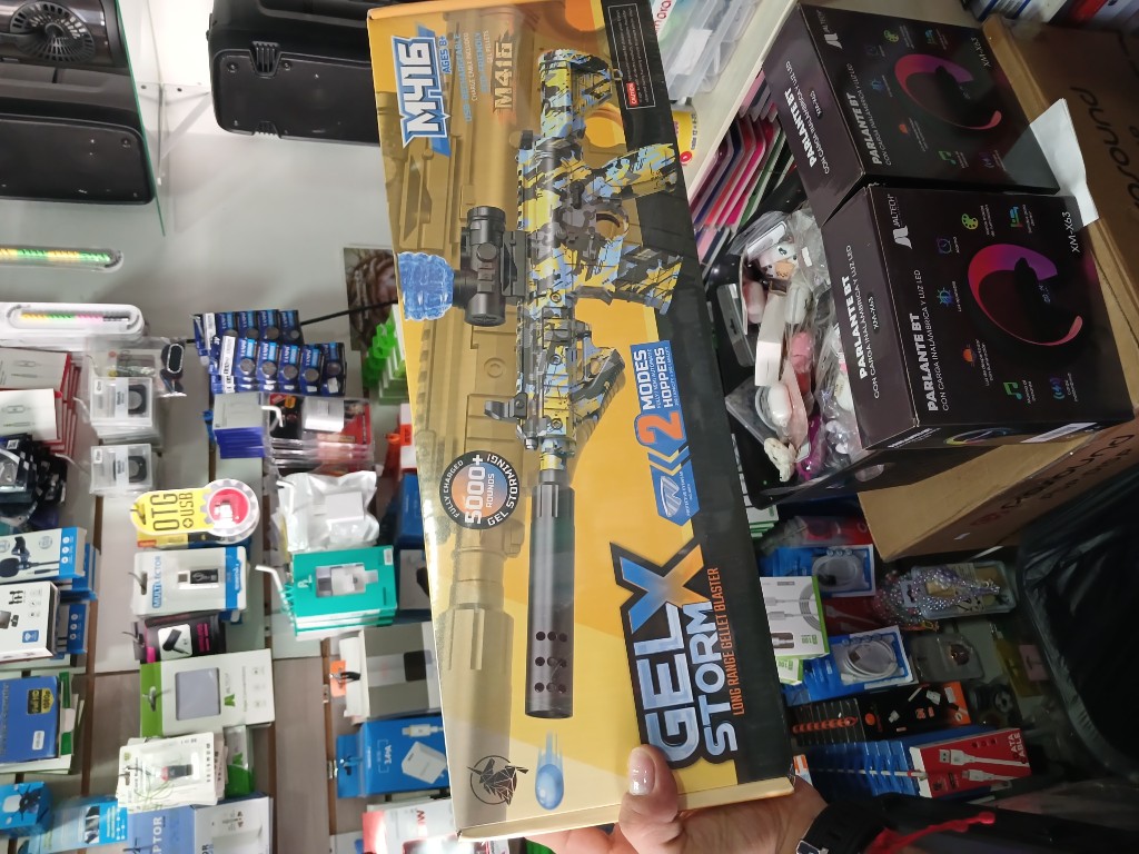 Pistola hidrogel m416