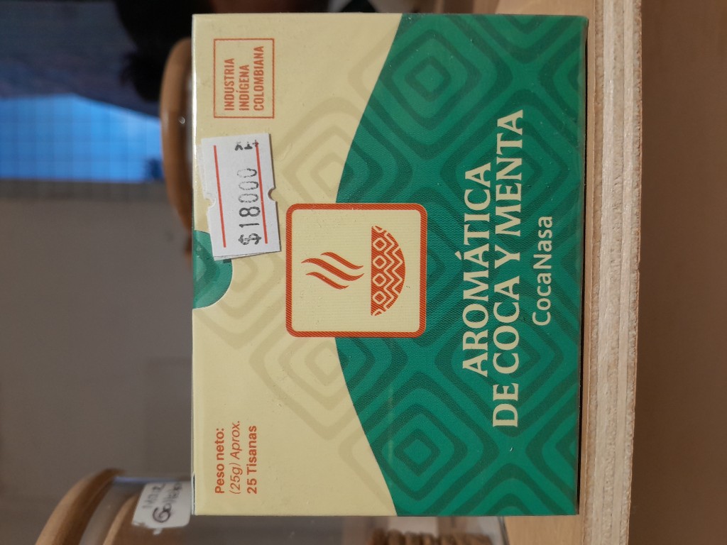 Aromática de coca y menta