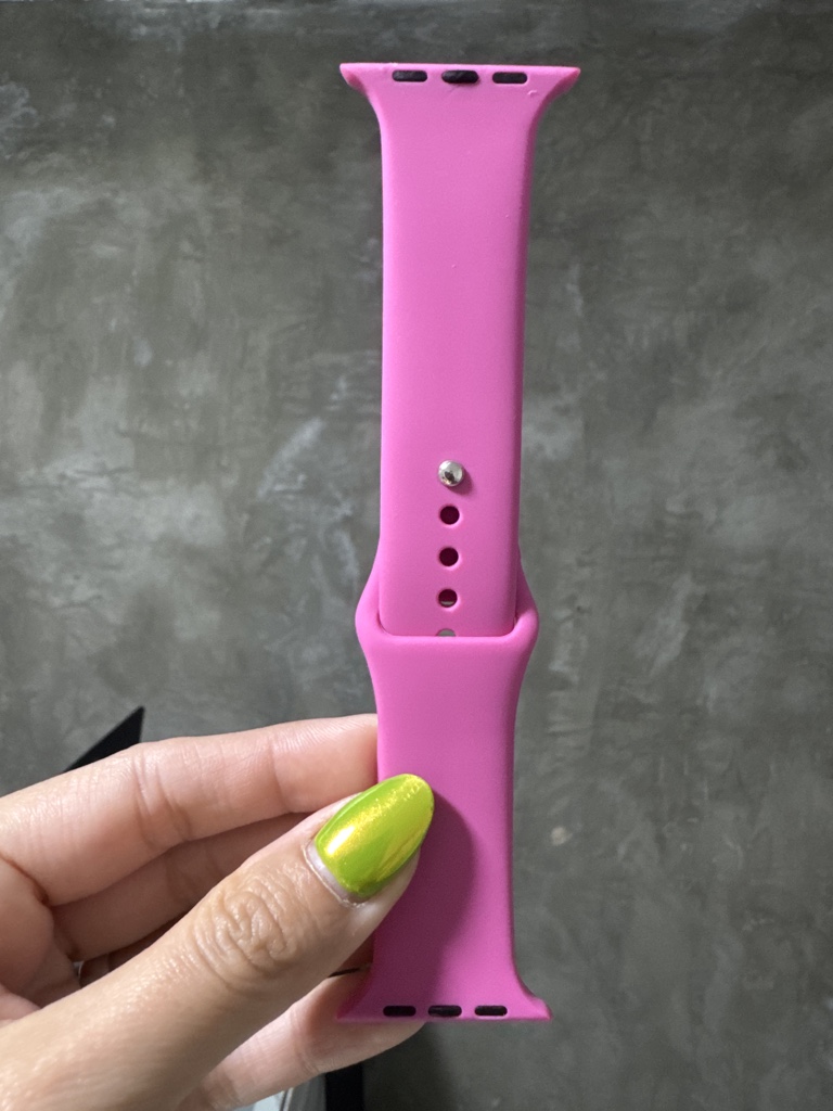 Correa de silicon fucsia