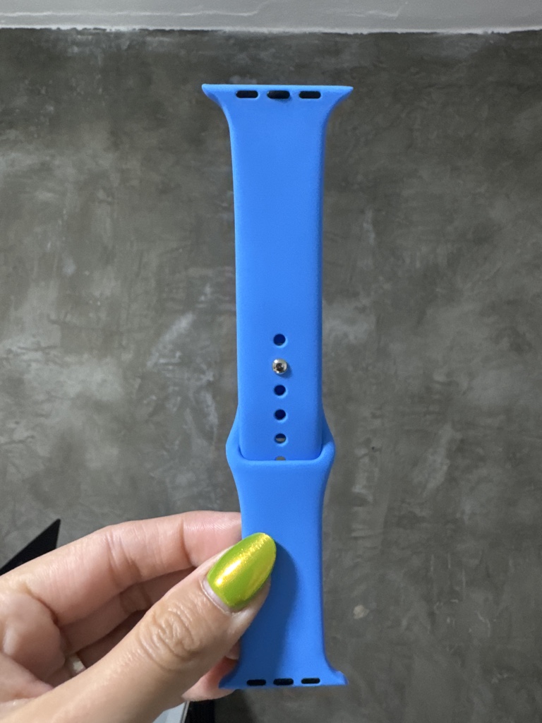 Correa de silicon azul