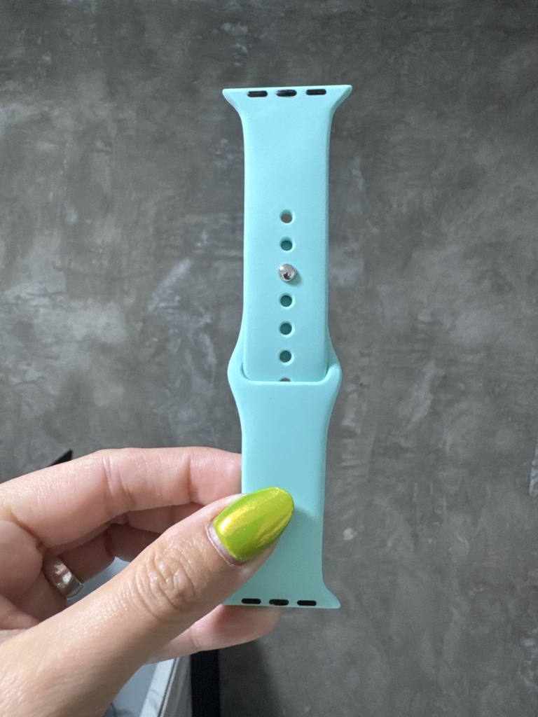 Correas de silicon aguamarina
