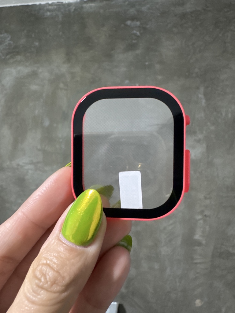 Bumper con pantalla rojo
