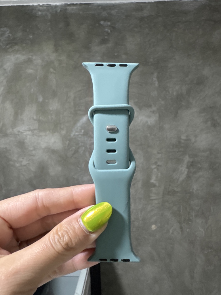 Correa de silicon verde menta
