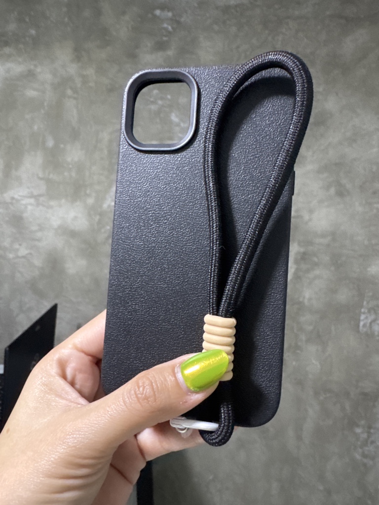 Case negro con strap