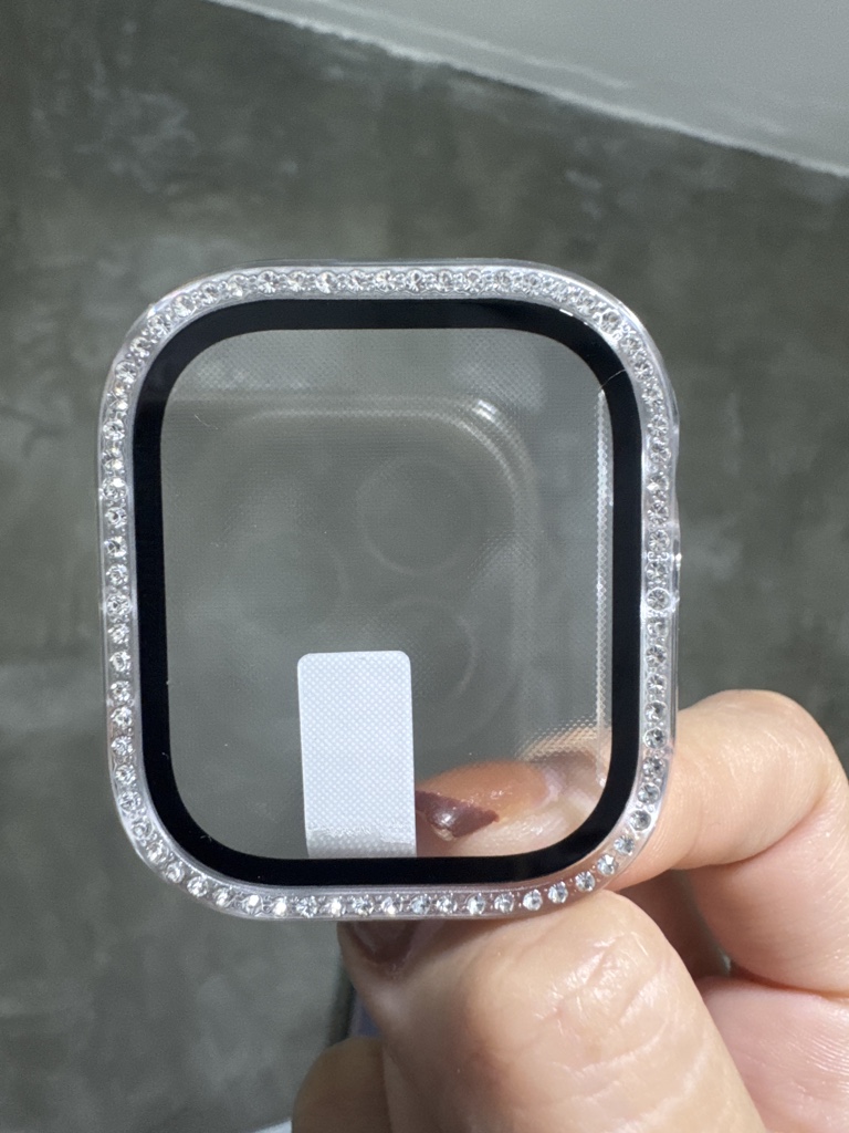 Bumper de Brillos con Pantalla Transparente