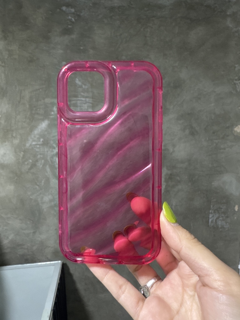 Case Fucsia con relieve