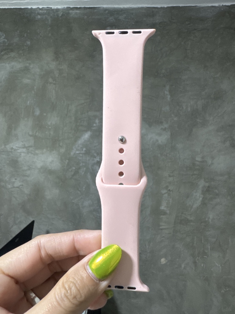 Correa de silicon rosado claro