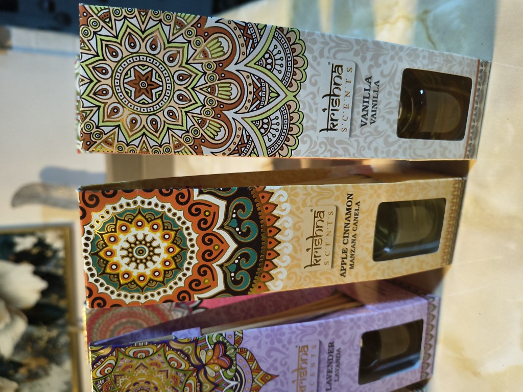 Krishna Scents variedad de aromas