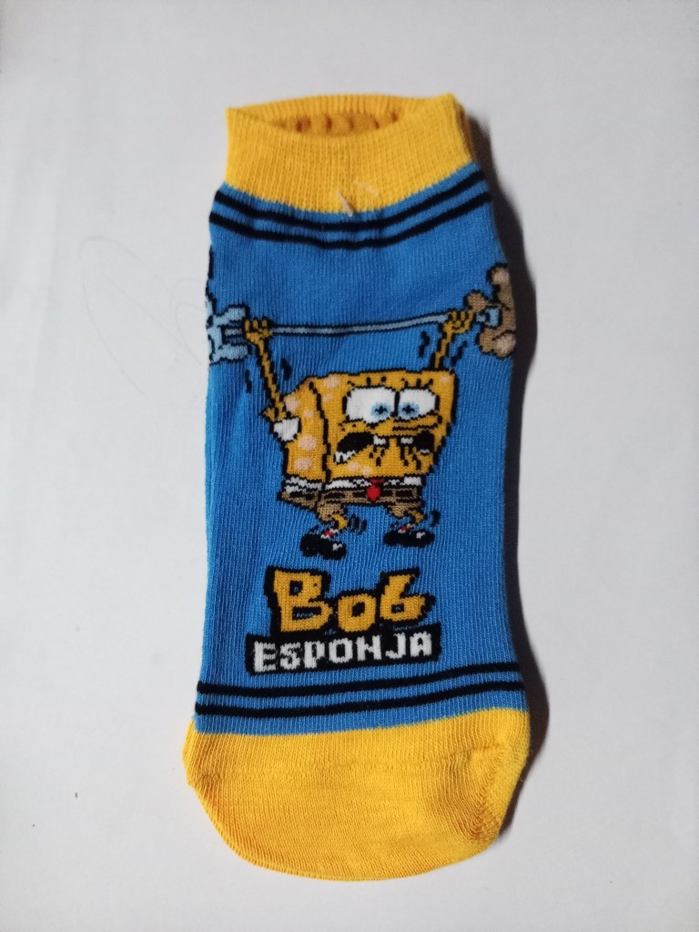 Medias Bob Esponja azules/ stich/ panda