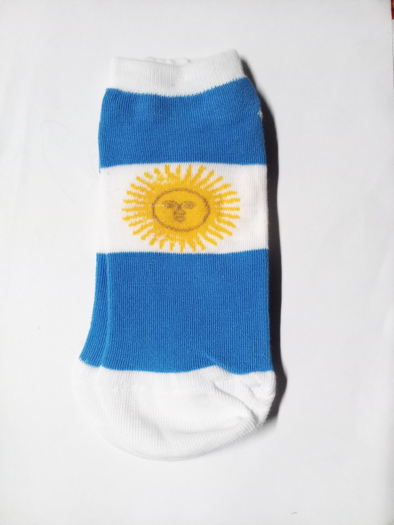 Medias Argentina celestes