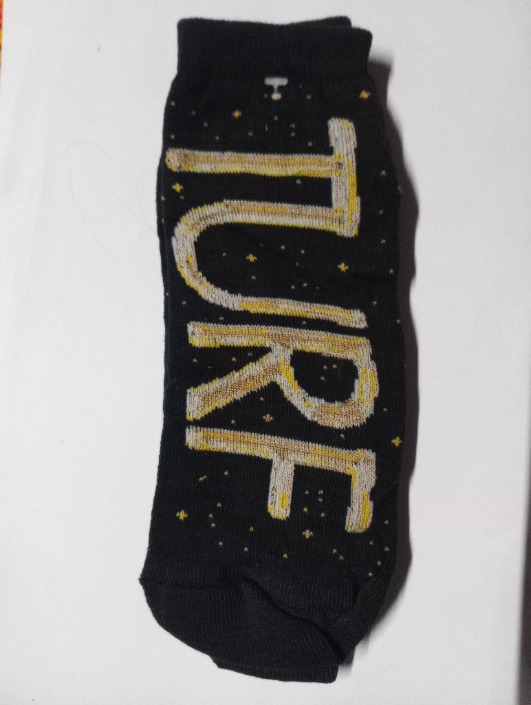 TURF medias negras SOQUETES