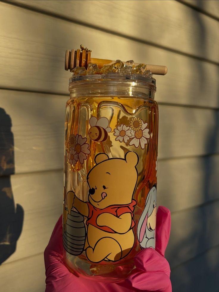 Vaso Winnie pooh efecto miel