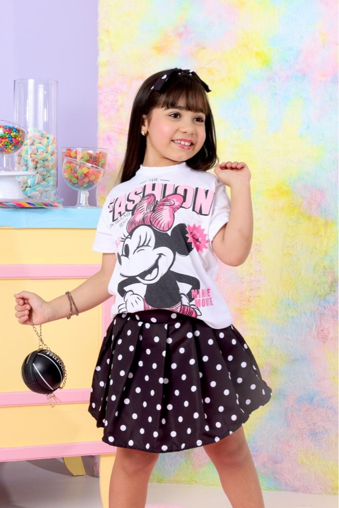 Conjunto Poá Fashion