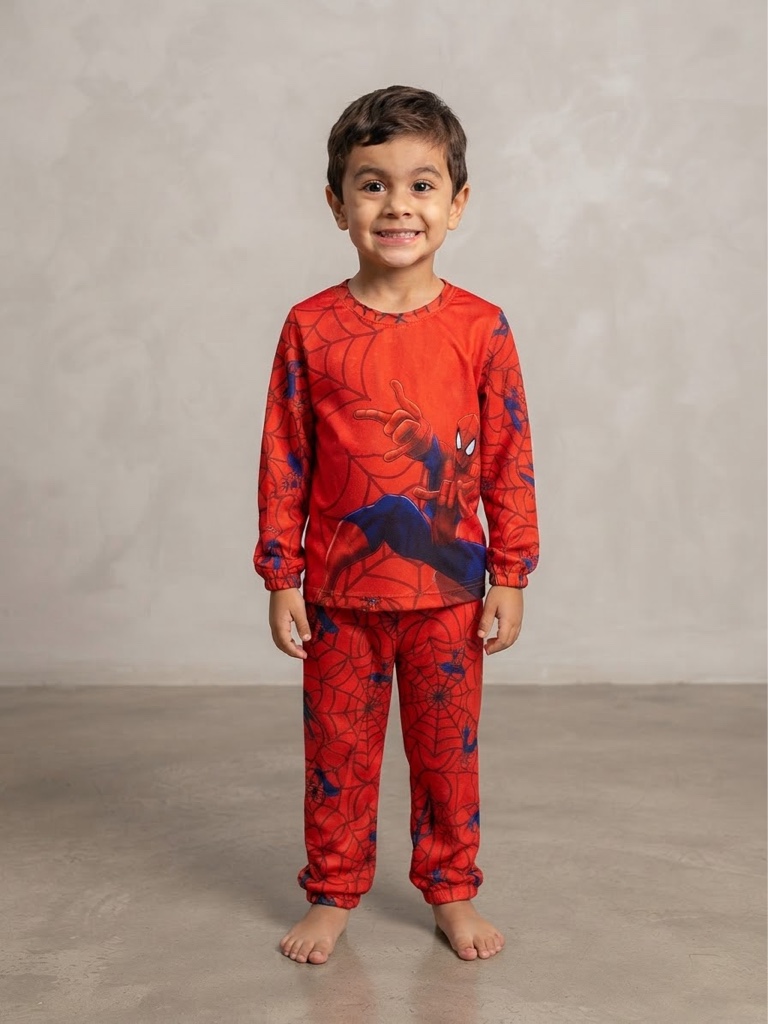 Pijama homem aranha