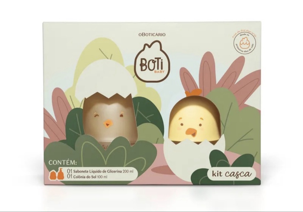 Kit boti baby casca