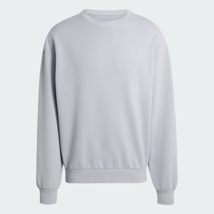 Sudadera gris lisa