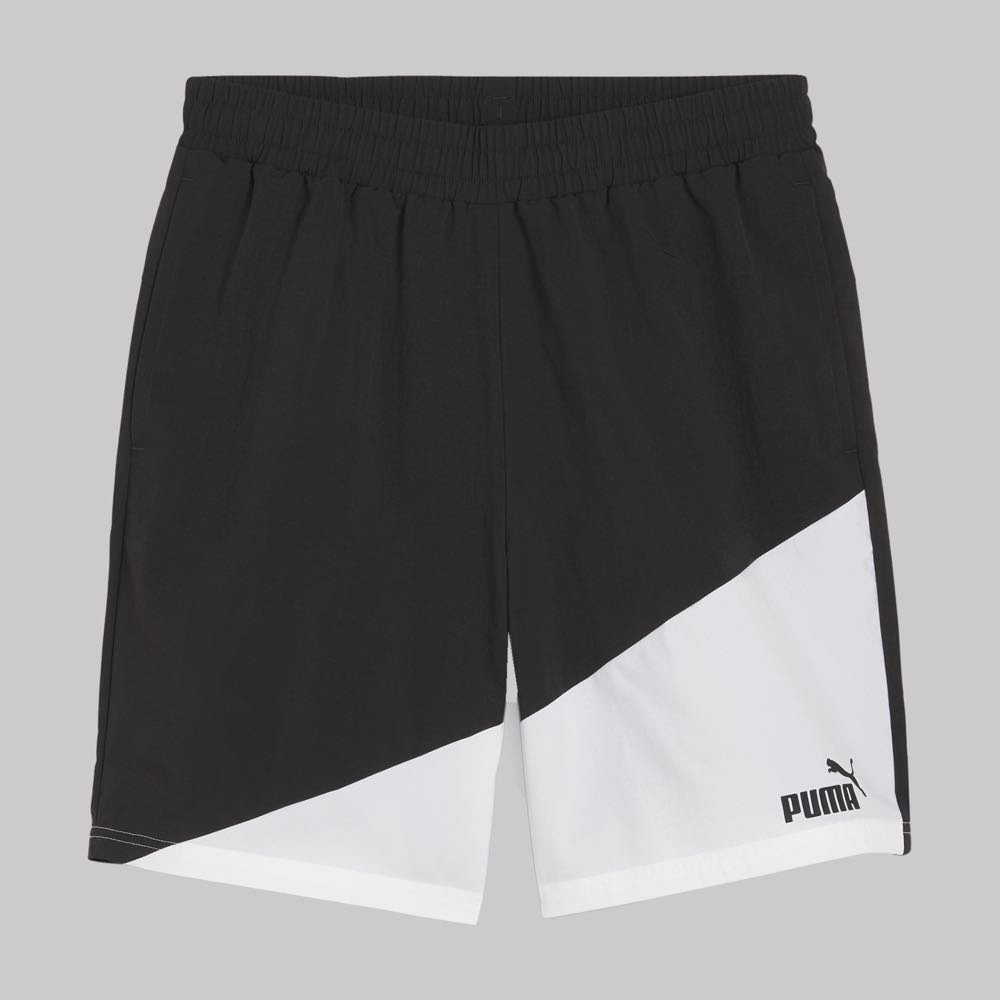 Puma shorts negro y blanco Talla S