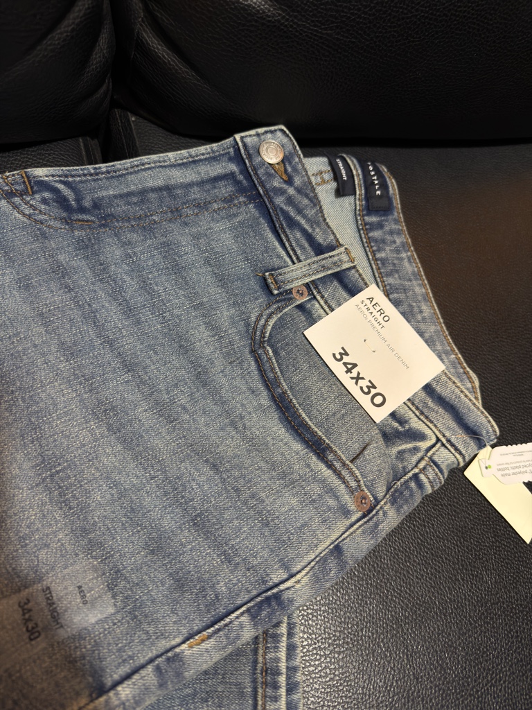 Aeropostale pantalon azul 34x30