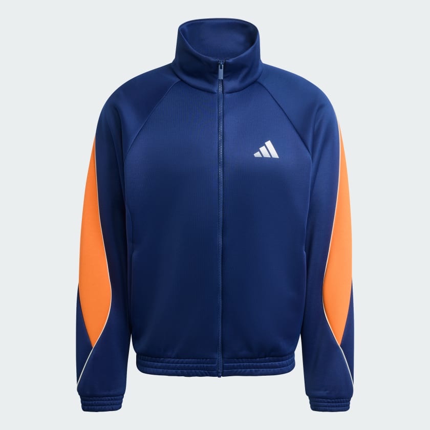 Adidas azul chamarra Talla S