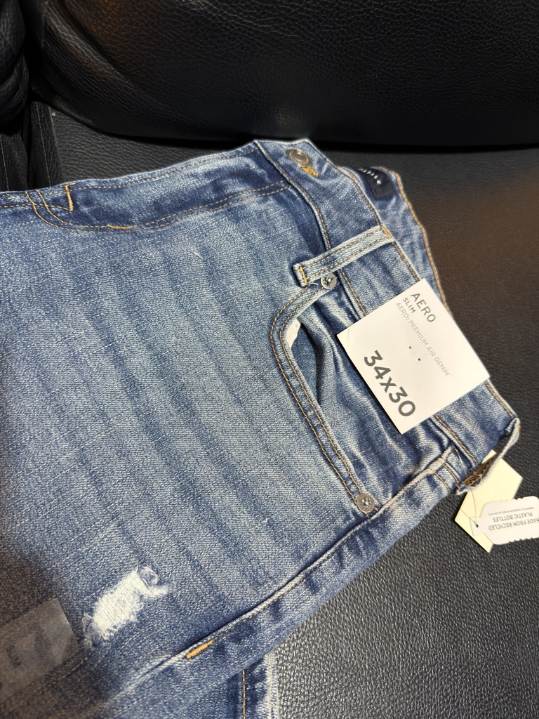 AERO jeans azul 34x30