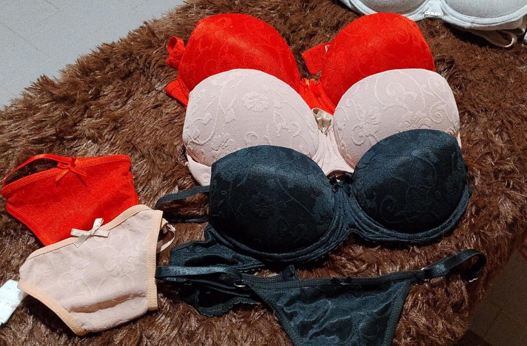 Conjunto interior mujer encaje