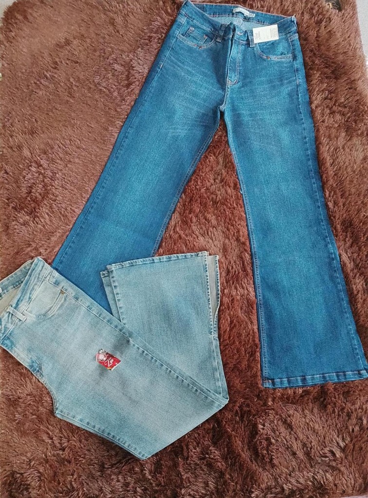 Jeans azul recto