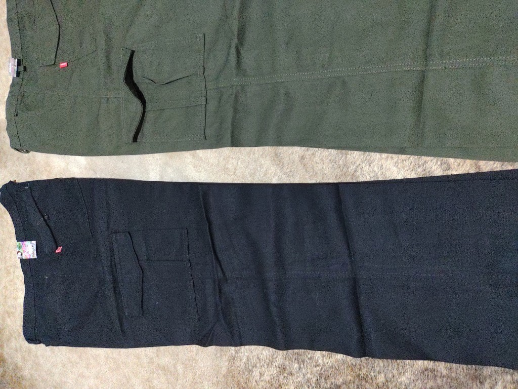 Pantalon cargo negro