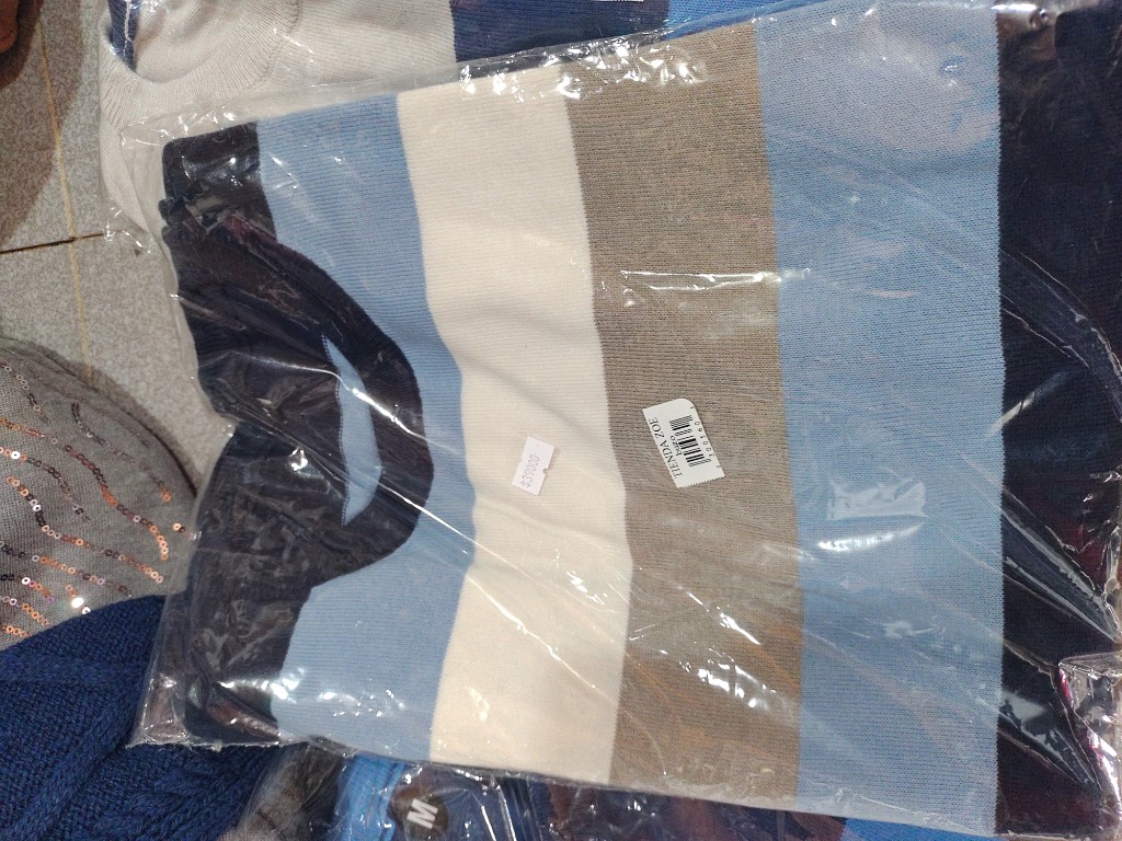 Tienda Zoe sweater rayado azul