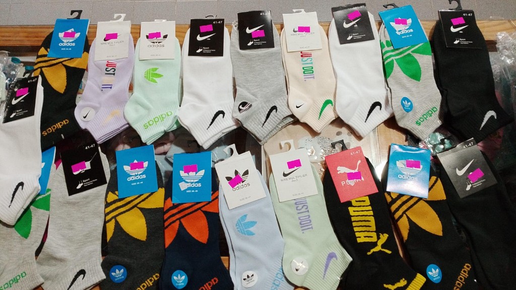 Soquetes Adidas surtidas X3