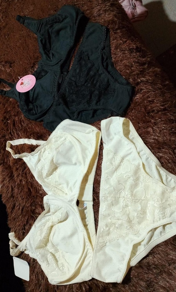 Conjunto encaje negro