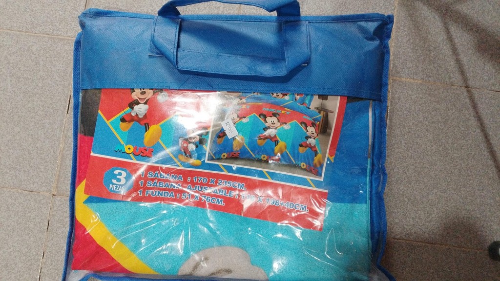 Disney juego de sabanas azul