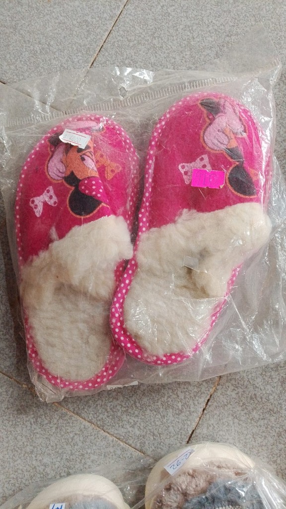 Disney pantuflas rosas