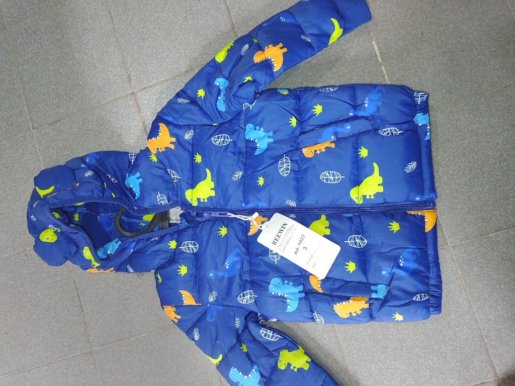 Reewin campera azul dinosaurios
