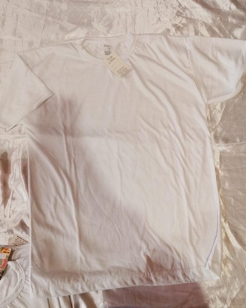 Lich remera blanca basica