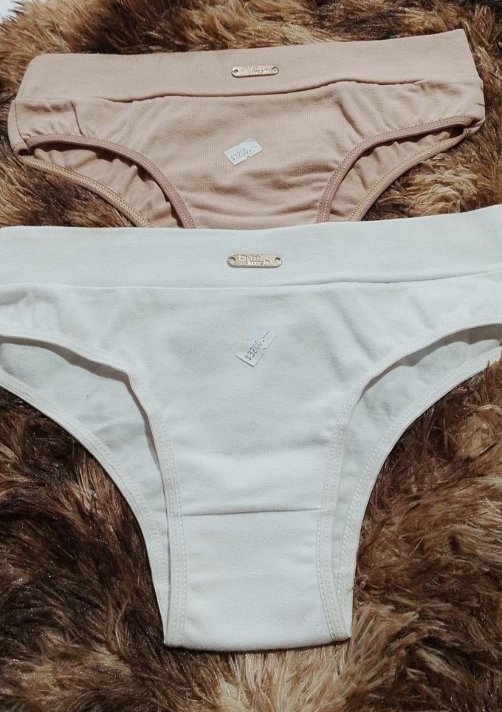 Bombacha tiro medio beige