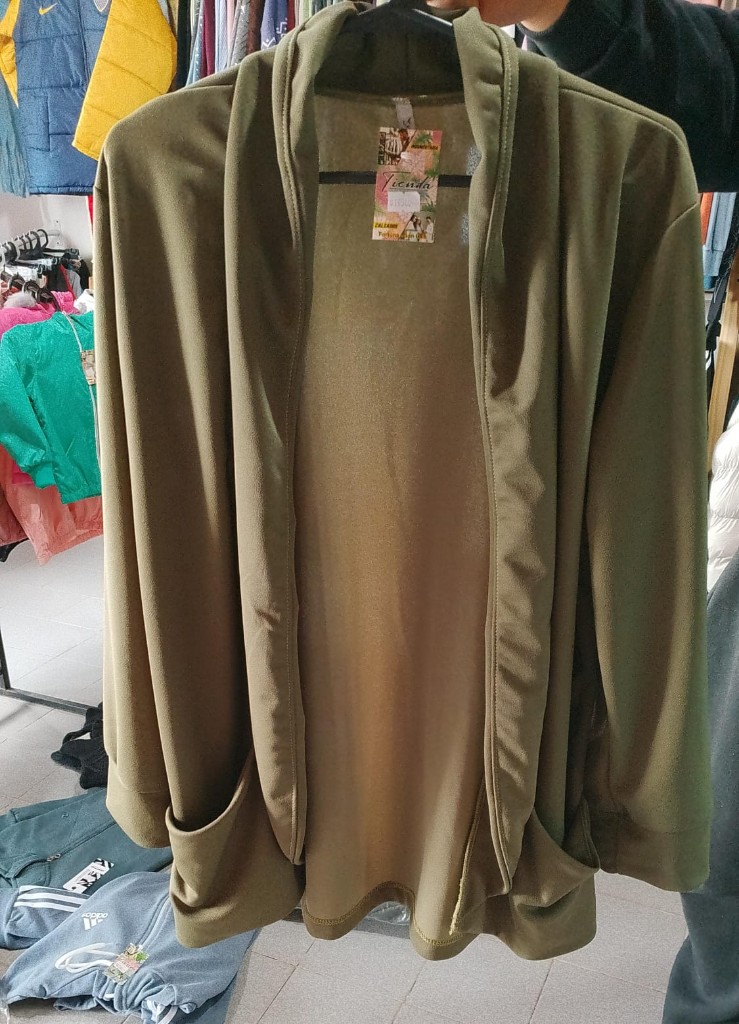 Vienda campera verde militar