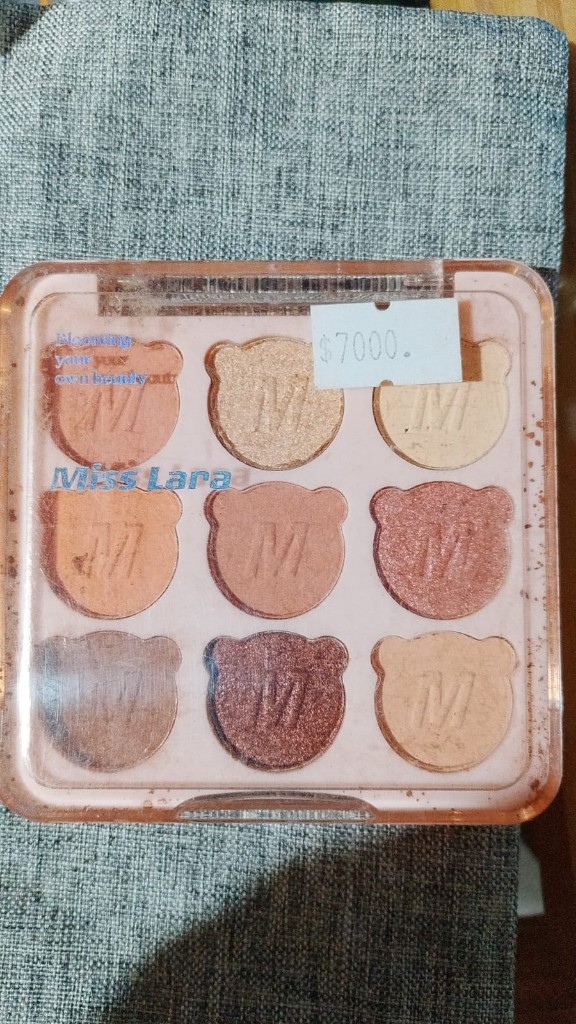 Miss Lara paleta sombras