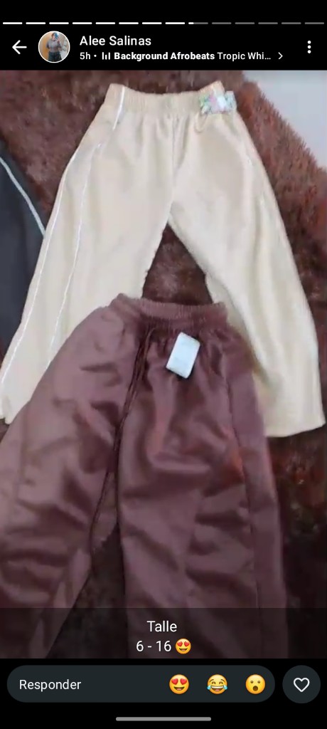 Pantalón beige baguis