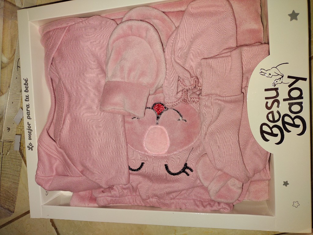 Besu Baby conjunto rosa
