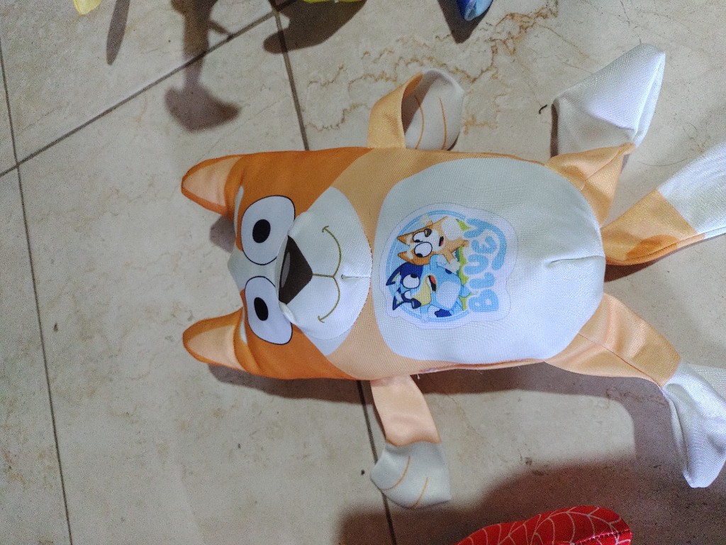 Peluche Bluey naranja