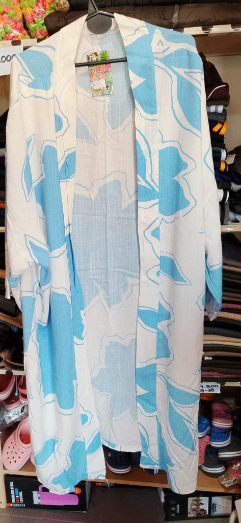 kimono celeste