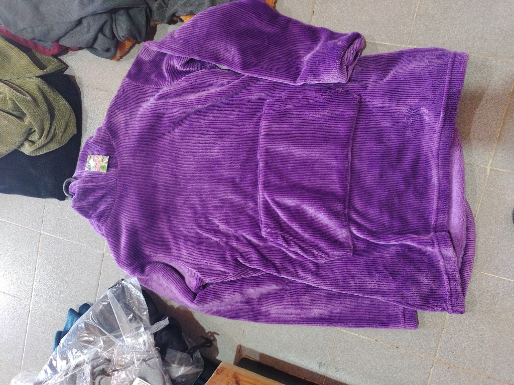 Buzo corderoy violeta