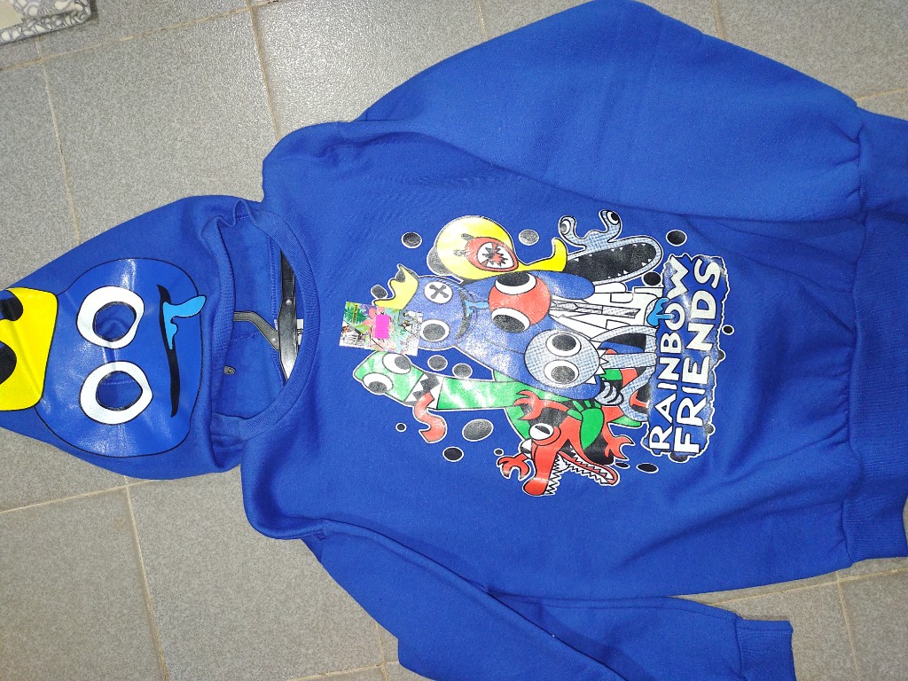Rainbow Friends buzo azul