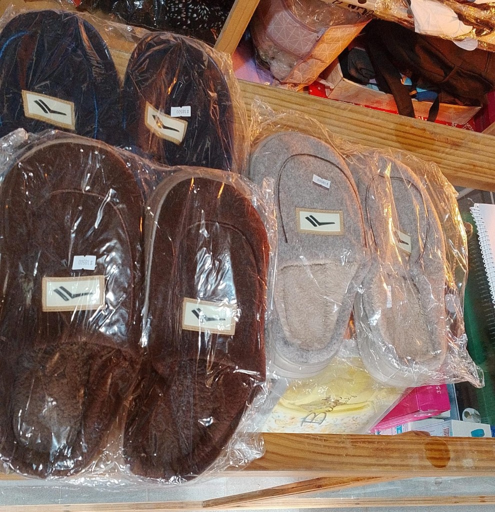 Pantuflas lisas con suela