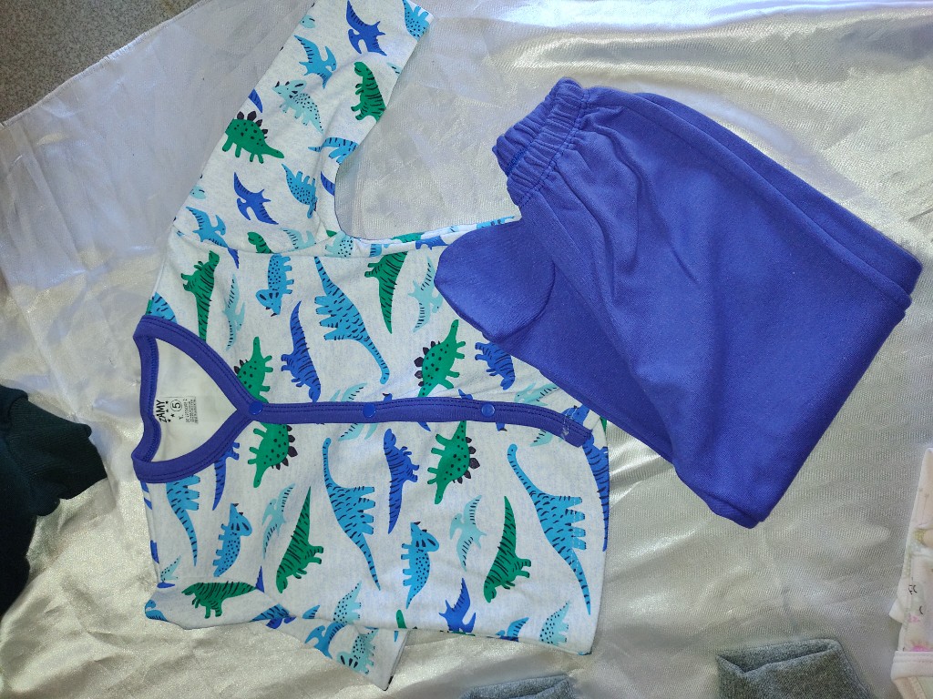 Zamy conjunto dinosaurios azul
