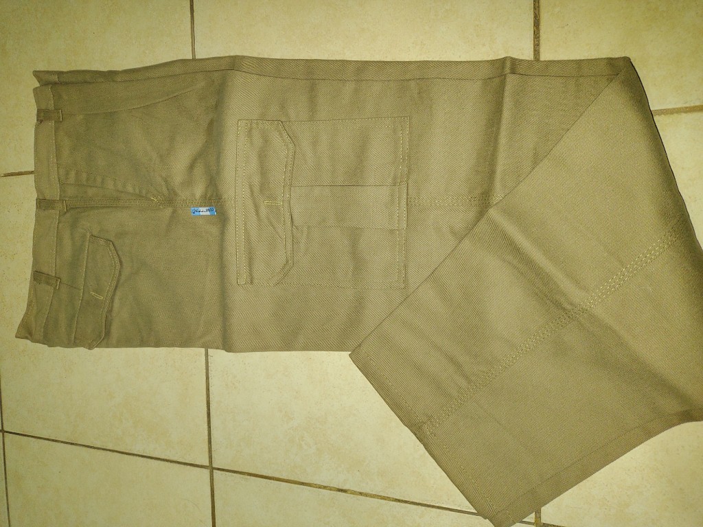 Pantalon cargo beige