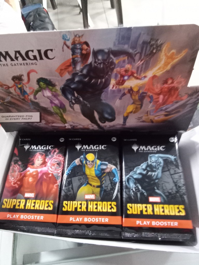 Magic Marvel Super Heroes Play Booster